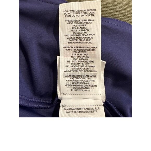 Gymshark Purple High-Waisted Leggings With Mesh Accents  Size XL, Pre-Owned - Picture 7 of 7